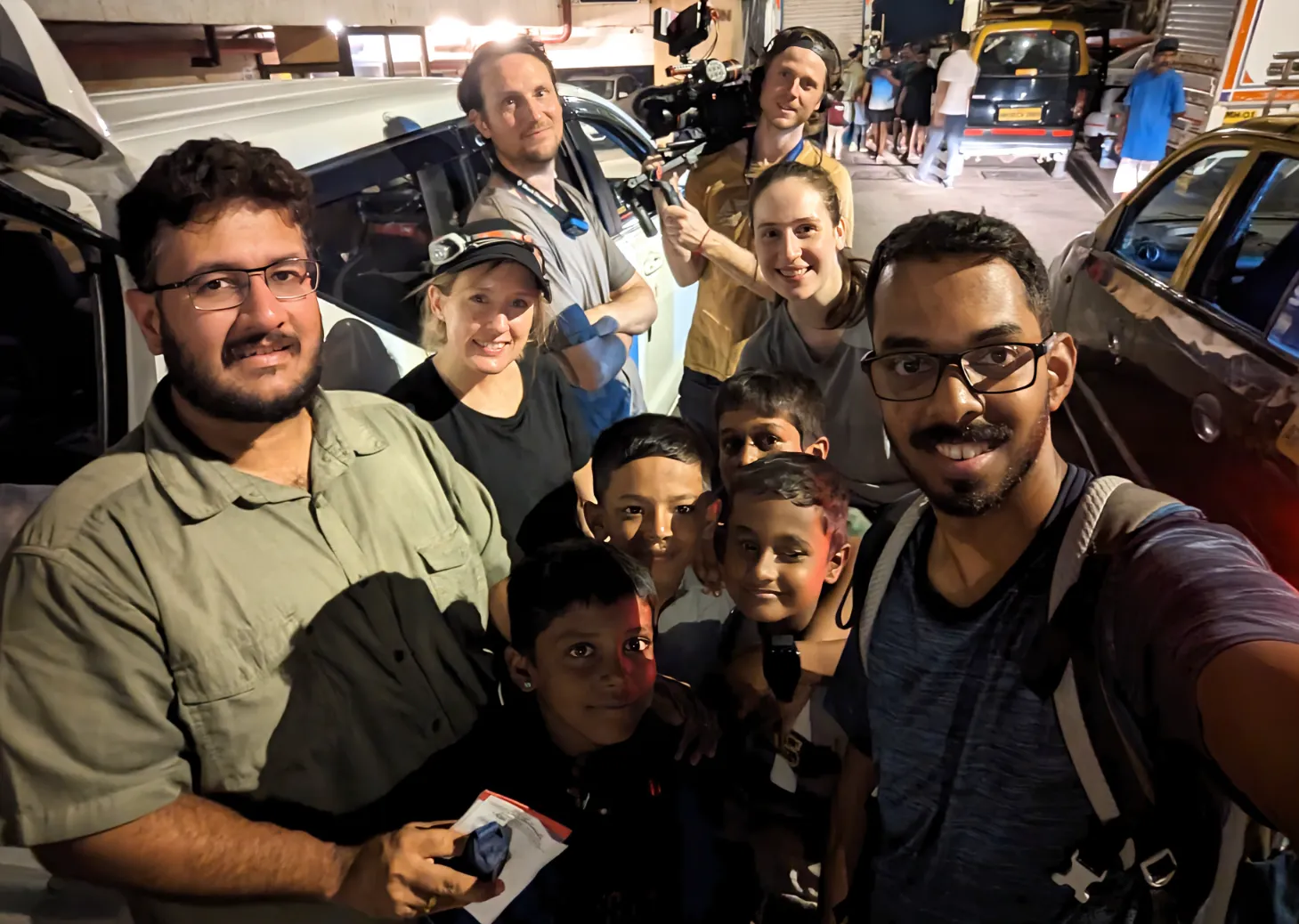 Our crew for BBC Asia